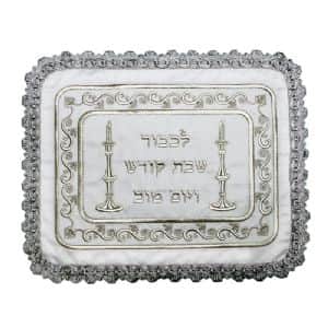 נרות שבת לבן